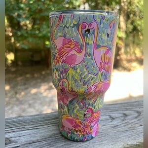 Jormungand Flamingo Stainless Steel Travel Mug